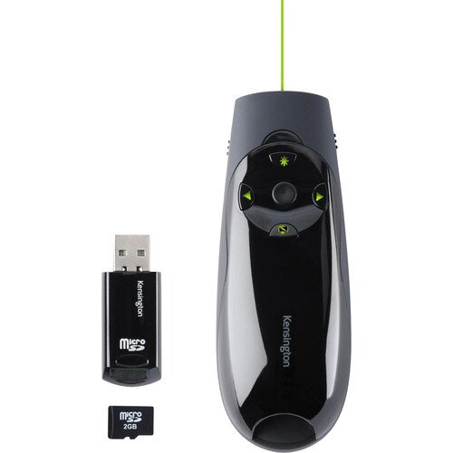 Kensington Presenter Expert Wireless Cursor Control with Green Laser and Memory