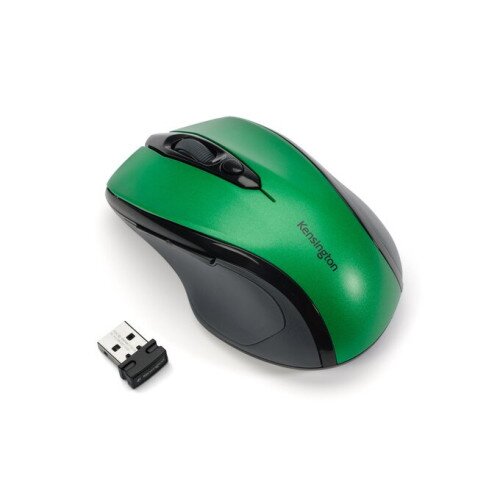 Kensington Pro Fit Ergonomic Wireless Mid-Size Mouse - Emerald Green