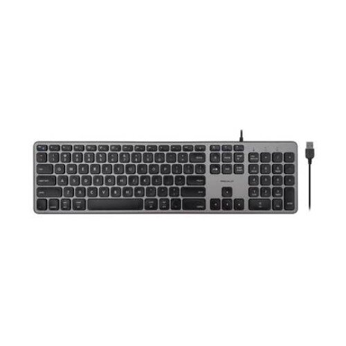 Macally Wired USB Keyboard for Mac / PC