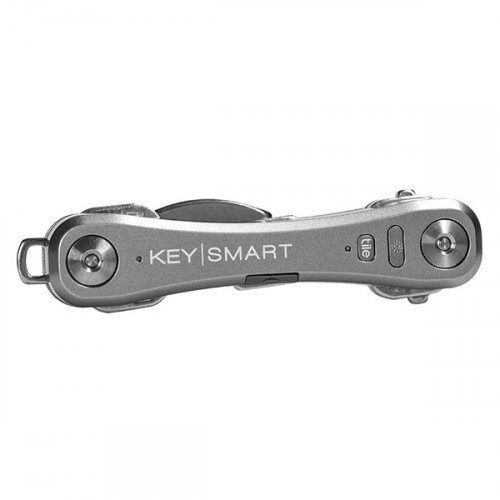 KeySmart Pro With Tile Smart Location Tracking - Slate