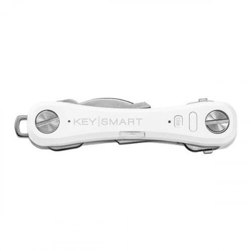 KeySmart Pro With Tile Smart Location Tracking - White
