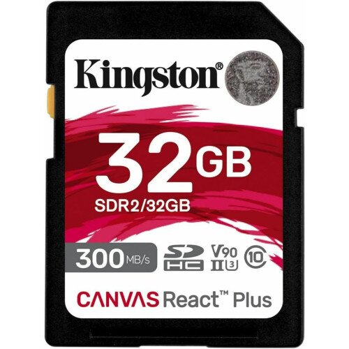 Kingston Canvas React Plus SD Memory Card