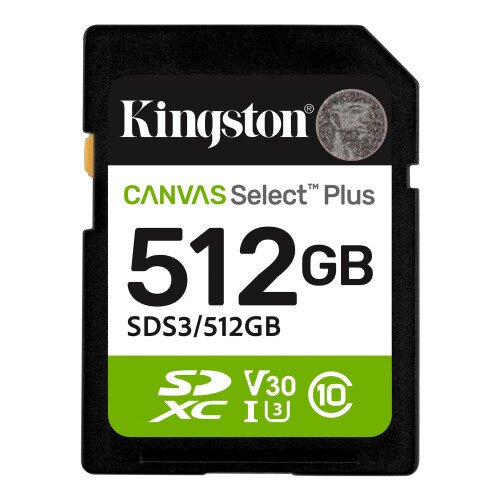 Kingston Canvas Select Plus SD Memory Card