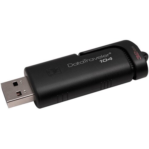 Kingston DataTraveler 104 USB 2.0 Flash Drive - 32GB