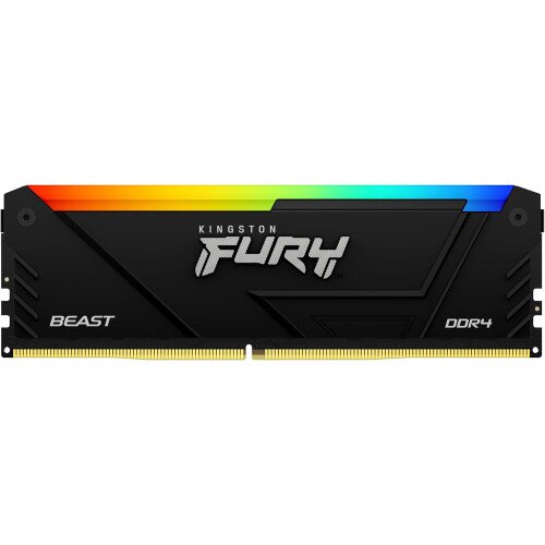 Kingston FURY Beast DDR4 RGB Memory - 16GB - 3600MT/s - Single Module - 16Gbit