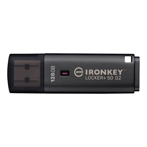 Kingston IronKey Locker+ 50 G2 USB Flash Drive - 128GB