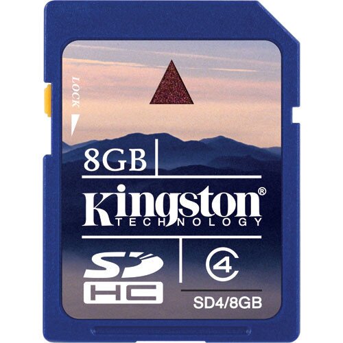 Kingston Class 4 SDHC - 8GB