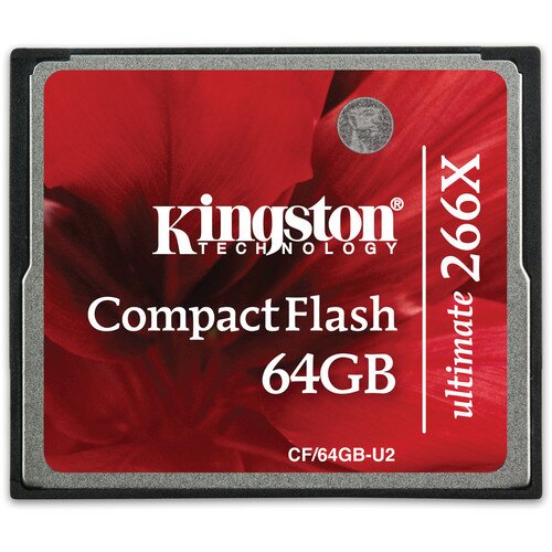 Kingston CompactFlash Ultimate 266x - 64GB