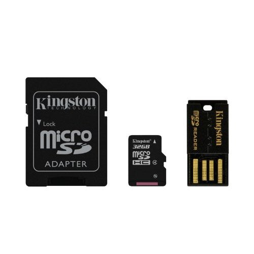 Kingston MicroSDHC Card - Class 4 with Mobility Kit - 32GB