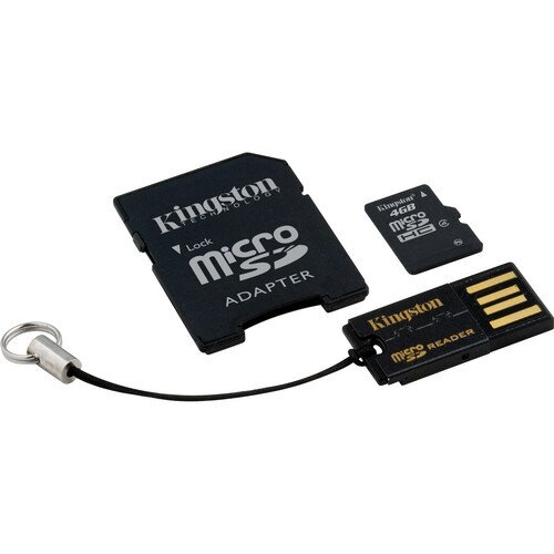 Kingston MicroSDHC Card - Class 4 with Mobility Kit