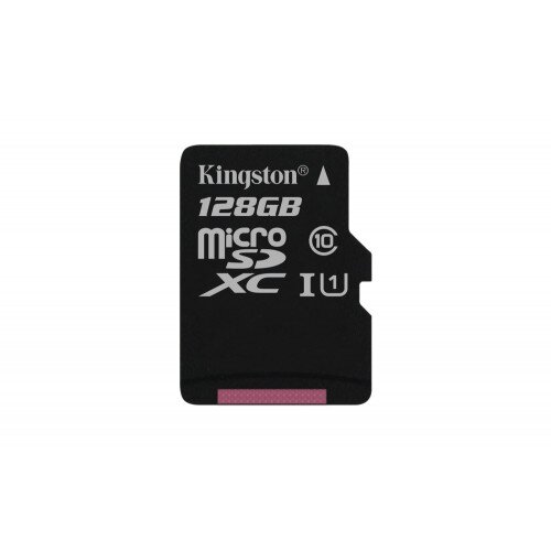 Kingston MicroSDHC/MicroSDXC Class 10 UHS-I Card - 128GB