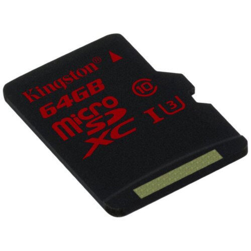 Kingston MicroSDHC/SDXC UHS-I U3 90R/80W - 64GB