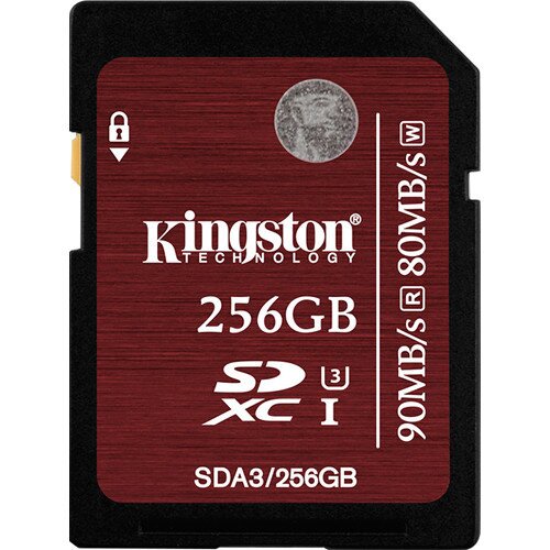 Kingston SDHC/SDXC UHS-I U3 - 256GB