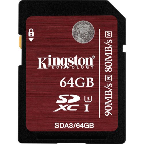 Kingston SDHC/SDXC UHS-I U3 - 64GB