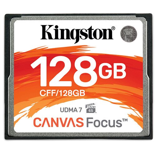 Kingston Canvas Focus Compact Flash Memory Card for DSLR Cameras