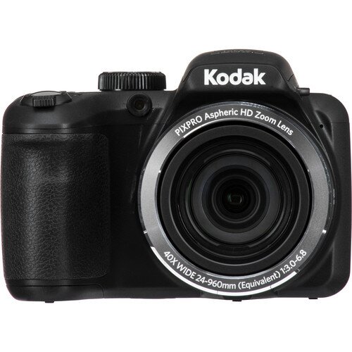 Kodak PIXPRO AZ401 40x Mega Zoom Bridge Camera - Black