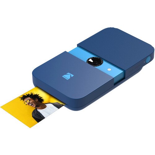 Kodak Smile Instant Print Digital Camera - Blue