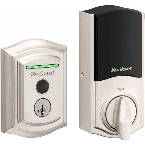 Kwikset Halo Touch Traditional Fingerprint Wi-Fi Enabled Smart Lock