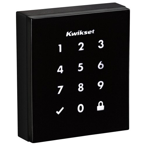 Kwikset Obsidian Keyless Electronic Touchscreen Deadbolt - Venetian Bronze