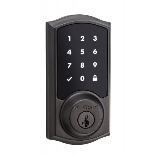 Kwikset SmartCode 916 Touchscreen Electronic Deadbolt - Venetian Bronze