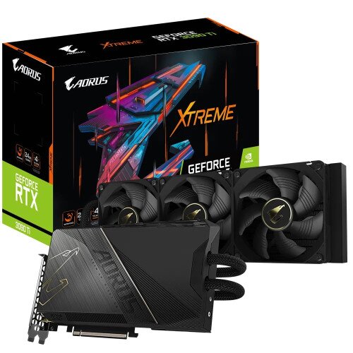 Gigabyte AORUS GeForce RTX 3090 Ti XTREME WATERFORCE 24G Graphics Card