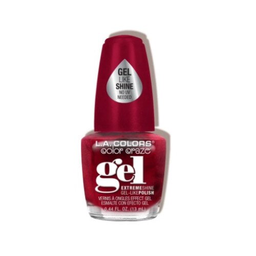 L.A. COLORS Color Craze Extreme Shine Gel Polish - Red Carpet Ready
