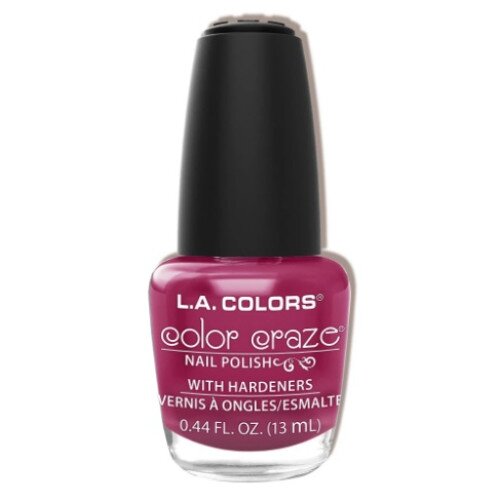 L.A. COLORS Color Craze Nail Polish (CNP500-645) - Fig