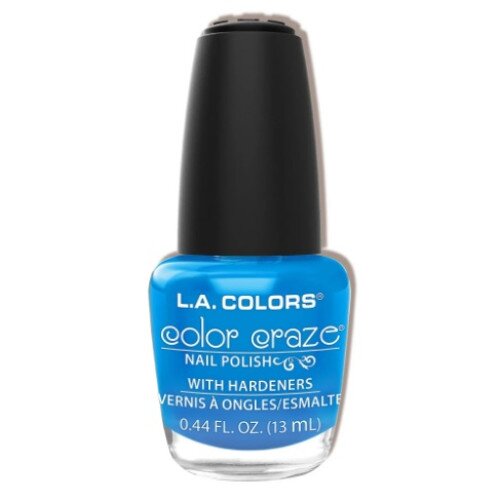 L.A. COLORS Color Craze Nail Polish (CNP500-645) - Aquatic