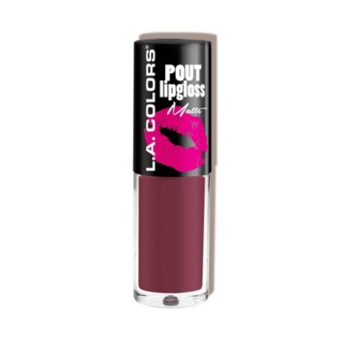 L.A. COLORS Pout Matte Lipgloss - Canoodle