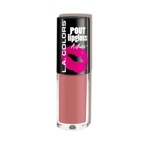 L.A. COLORS Pout Matte Lipgloss - Let's Kiss
