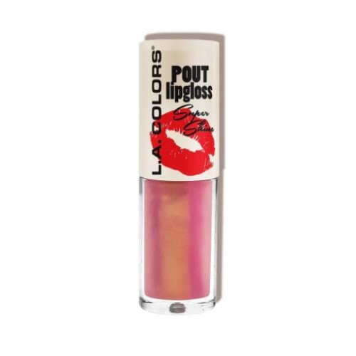 L.A. COLORS Pout Shiny Lipgloss - Pucker Up