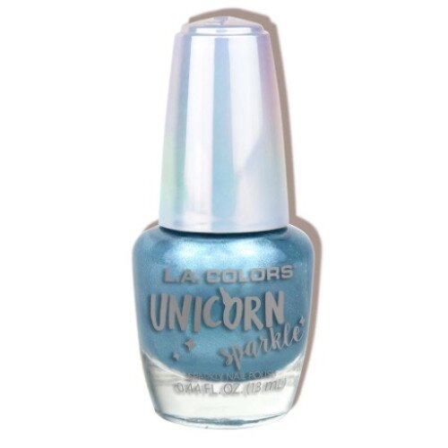 L.A. COLORS Unicorn Sparkle Nail Polish - Flurry Shine