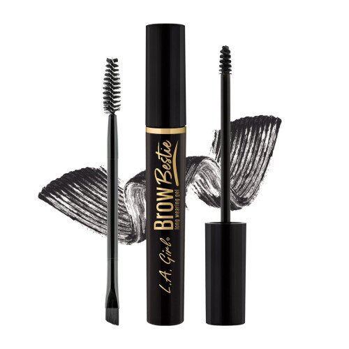L.A. Girl Cosmetics Brow Bestie Long Wearing Gel Kit - Soft Black