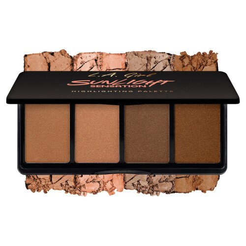 L.A. Girl Cosmetics Fanatic Highlighting Palette - Sunlight Sensation