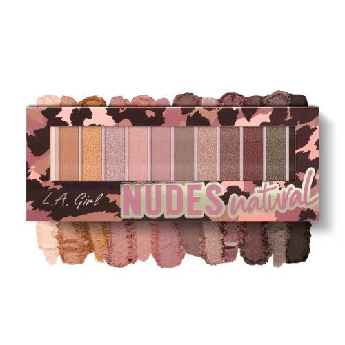 L.A. Girl Cosmetics Nudes Eyeshadow Palette - Natural