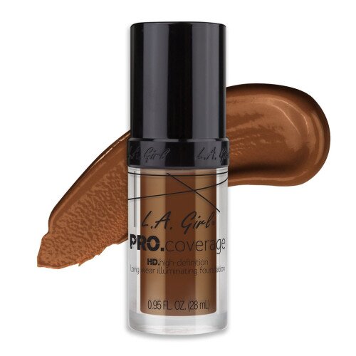 L.A. Girl Cosmetics Pro Coverage Illuminating Foundation - Rich Cocoa