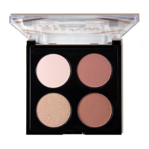 L.A. COLORS Show It Off & Shape It Up Palette - Blush & Highlight