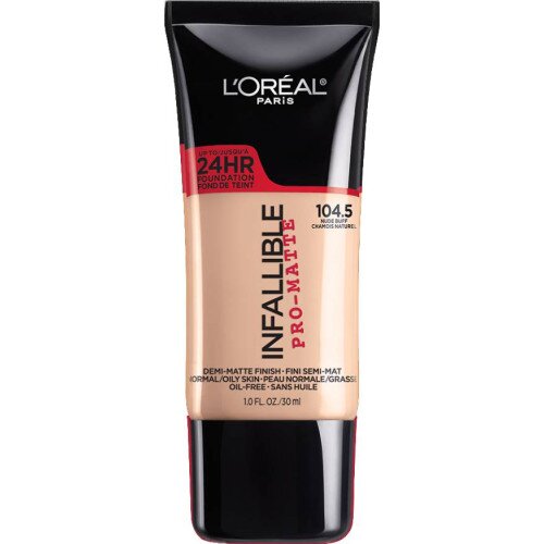 L'Oreal Paris Infallible Pro-Matte Foundation - Nude Buff 104.5
