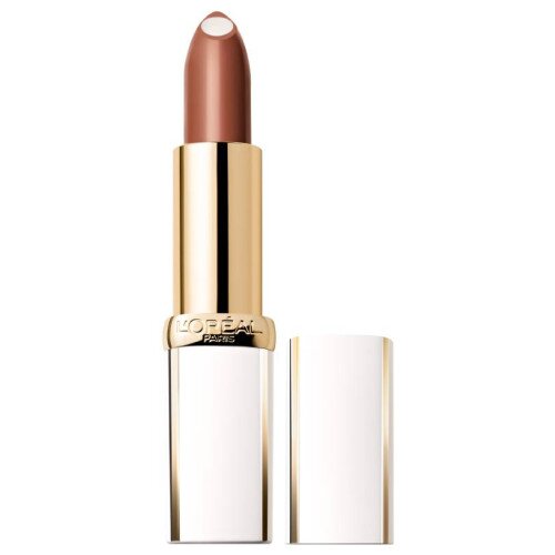 L'Oreal Paris Luminous Hydrating Lipstick + Nourishing Serum - 100 Brilliant Brown