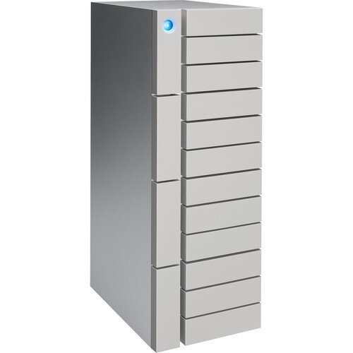 LaCie 12big Thunderbolt 3 12-Bay Desktop RAID Storage - 48TB (Enterprise Class)