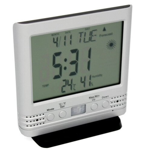 LawMate Weather Clock With Hidden HD Camera