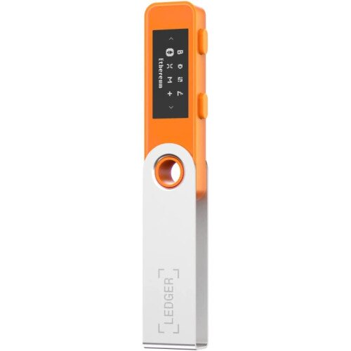 Ledger Nano S Plus Crypto Hardware Wallet - BTC Orange