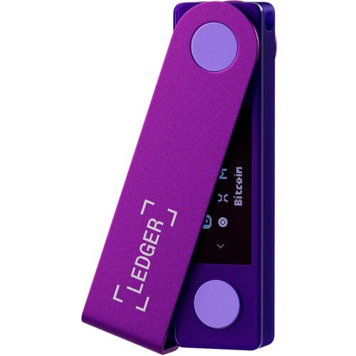 Ledger Nano X Cryptocurrency Hardware Wallet - Amethyst Purple