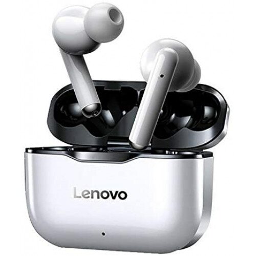 Lenovo LivePods LP1 Wireless Earbuds - White