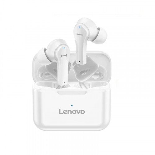Lenovo QT82 True Wireless Earbud Headphones - White
