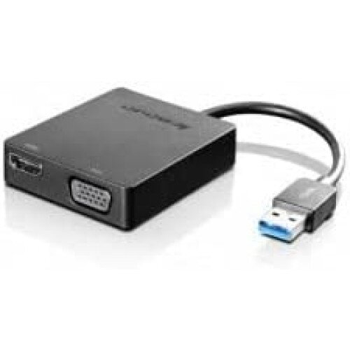 Lenovo Universal USB 3.0 to VGA/HDMI Adapter
