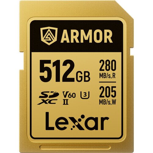 Lexar ARMOR GOLD SDXC UHS-II Card - 512GB