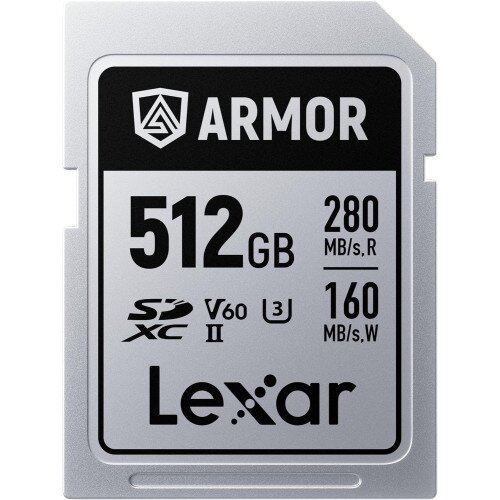 Lexar ARMOR SILVER PRO SDXC UHS-II Card - 512GB