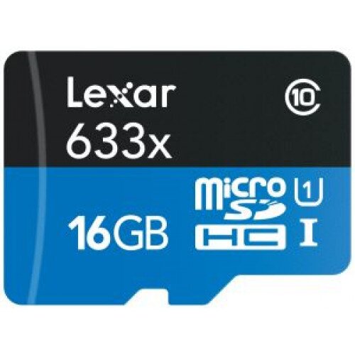 Lexar High-Performance 633x MicroSDHC/MicroSDXC UHS-I Card