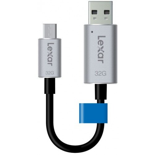 Lexar JumpDrive C20m Micro-USB Flash Drive - 32GB